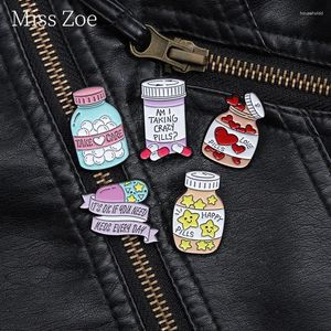 Broches pilule d'amour pour prendre soin de la santé mentale, c'est OK si vous avez besoin de médicaments tous les jours, broche Badge dépression anxiété bijoux ami