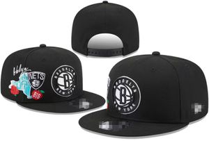 Brooklyn''Nets''Ball Caps 2023-24 casquette de baseball unisexe chapeau snapback Finals Champions Locker Room 9FIFTY chapeau de soleil broderie printemps casquette d'été bonnets en gros