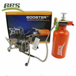 BRS-8 Ensemble de réchauds multi-usages portables à pétrole/gaz Four de camping Four de pique-nique de randonnée de voyage avec brûleurs de cuisson pour barbecue en bouteille (sans réservoir de gaz)