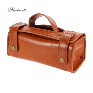 Brush Dscosmetic Nouveau sac de rangement de voyage en cuir de mode pour homme blaireau kit de rasoir de sécurité outils de rasage étui de rangement étanche