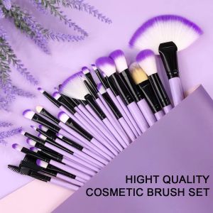 Brushes 8/32 pièces ensemble de pinceaux de maquillage pour ombre à paupières fond de teint poudre Eyeliner cils cosmétique visage faire outil ensemble de pinceaux brosse à cils