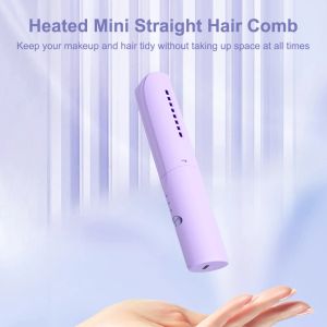 Cepillos Antiscald Incolsion Hair Bisey Cepillo eléctrico USB USB recargable Pinabres de cabello Peine para viajar en el hogar