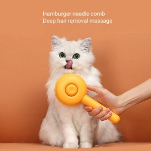 Cepillos para perros y gatos, peine de aguja para quitar el pelo, cepillo para el pelo de mascotas, peine para recortar el pelo de mascotas, peine de masaje para gatos