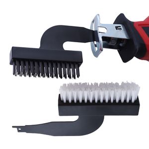 Brushes Electric Cleaning Wire Kit Saber Saw Reciprocating Universal Head Paint/Rust Removal Grinding Tool 230414
