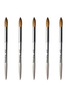 Brushes Nail Acrylic Brush Tools Round Sharp 18 # 16 # 20 Pure Kolinsky Professional Manucure Dotting Painting Wholesale