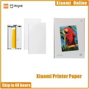 Pinceles Xiaomi Mijia Photo Paper 6 pulgadas para Xiaomi Mijia Impresión de impresora Suministros de imágenes Impresión Color fotográfico recubierto