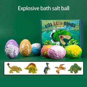 Bubble Bath 6pcs Spa BathBomb Simple Operation Bath Bombs Safe Kids Kids Dinosaur Huile essentielle Bath Bombes Spa Tool Utilisation D240419
