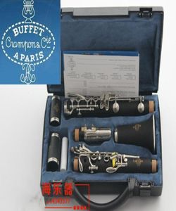 Buffet 1986 B12 BB Clarinete 17 Keys Crampo Cie A Paris Clarinet con accesorios de casos tocando instrumentos musicales25558316