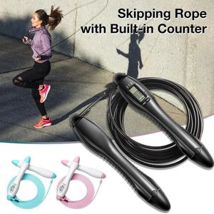 Roule de rouleau à roulettes intégré corde à saut corde de vitesses pour mma saut de boxe d'entraînement pour perte de poids fitness gym à la maison
