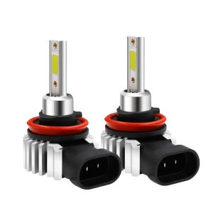 Bulbes 2 pcs Super blanc phares bulbes H7 LED H4 Interface pour H1, H3, H4, H11, H8, H9 9005, HB3, H10,9006, HB4,9012, HIR2 H10 6000K