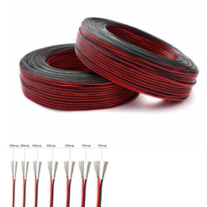 Bulbes 5/10 METTEURS 2 PIN FILS ÉLECTRIQUES 28/26/24/22/20/18/16 AWG ROUGE ROUGE PLAT RUBBE PLAT DIRE DE TELOR