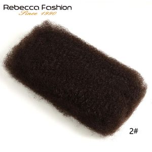 Bulks Hair Bulks Rebecca Fashion Peurvian Non Human Hair Afro Kinky Curly Bulk Extensions Tressage Cheveux Dreadlocks Crochet Bulks 3PCSlot