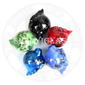 Bullet Glass carb cap dab hookah tools Solid Directional Colored Dome accesorios para fumar para Wax Oil Rigs bongs de shunyiglass