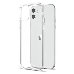 Fundas de teléfono transparentes de TPU suave para iPhone 14 13 12 11 PRO MAX X XS XR 8 7 6 Plus Funda trasera de silicona transparente