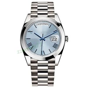 Montre d'affaires montre de mode mécanique automatique pour hommes montre noble de créateur pour femmes bracelet en acier inoxydable verre saphir adapté aux rencontres et aux cadeaux