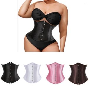 Bustiers Corsés Sexy para mujer Corsé bajo el busto gótico y cintura Cincher Top Shape Body Belt Tallas grandes