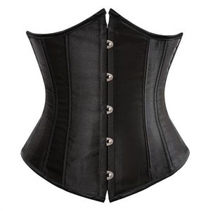 Bustiers Corsets Sexy gothique sous le buste Corset et taille Cincher haut forme d'entraînement ceinture de corps grande taille Lingerie Corselete Party ClubwearBus