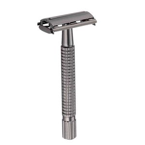 Butterfly Double Edge Safety Metal Classic Manual Single Blade Razor for Men Women Wet Shaving