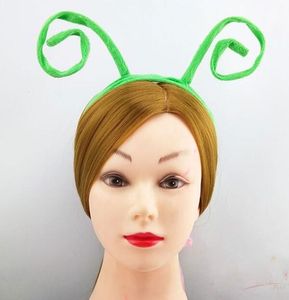 Aro para el pelo de mariposa, diadema DIY con antenas de hormiga, diadema de Halloween, accesorios para el cabello para niños