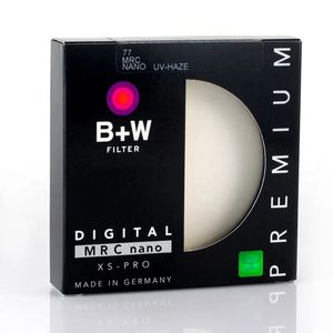 BW MRC Nano UV Haze filtre de protection ultra-mince pour objectif d'appareil photo 49 52m 55mm 58mm 62mm 67mm 72mm 77mm 82mm XSPro 231226