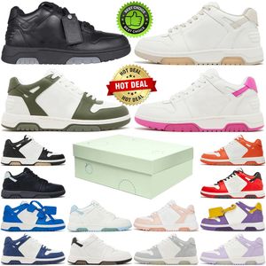 With Box Designer shoes Out Of Office casual sneakers for white mens womens off scarpe men trainers Plate-forme luxury