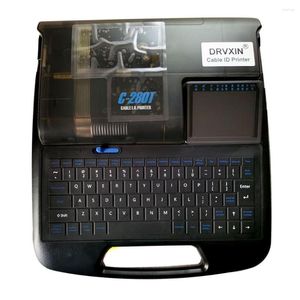 C-280T fil marqueur câble ID imprimante Tube Machine d'impression lettrage électronique thermorétractable machine à écrire