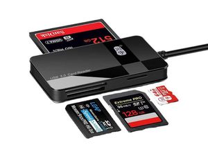 C368 ALLINONE CARD READER HIGH SPEED USB30 Mobile Phone TF SD CF MS Mémoire de carte All In One Readersa14A555308054