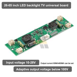 CA-255S 10-48 pouces LED LCD TV Backlight Constant Current Board Boost Driver Board Board