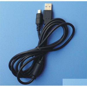 Câbles 1.8M USB Power Chargeur Fil de charge pour Playstation 3 PS3 Contrôleur Charge Cordon Accessoires Noir Haute Qualité Fast Ship Dr Dh0Lw