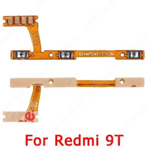 Câbles pour xiaomi redmi 9t Mute Interrupteur Clés d'alimentation sur le bouton côté volume Remplacement du bouton de rechange d'origine