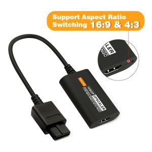 Cables Adaptador Compatible con HDMI 1080P para N64 64/SNES/para NGC/para SFC para Cable de consola de videojuegos Retro Gamecube Retro