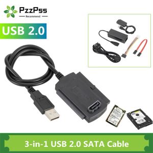 Cables PZZPSS Nouveau 3IN1 USB 2.0 à IDE / SATA 2,5 