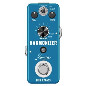 Câbles Qualité LEF3807 Guitar Harmonizer Pedal Pitch Effect Pitch Effet Pédales pour créer l'harmonie / Pitch Shift / Détrousse