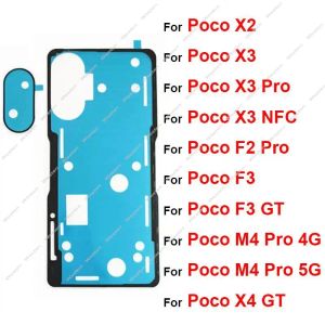 Câbles Batterie arrière Battre de porte Collecteur de porte Adhesive Glue pour Xiaomi POCO X2 X3 X3PRO X3NFC POCO M4 F2 Pro F3 X4 GT Back Camera Sticker Ruban