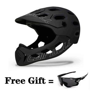 Cairbull ALLCROSS Mountain Cross Country Bike Casco integral Casco integral MTB Extreme Sports Casco de seguridad Cascos Bicicleta H220423