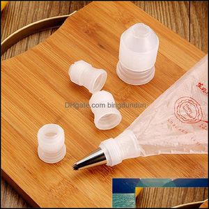 Herramientas para pasteles 10 unids/set adaptador de acoplador glaseado Pi boquilla bolsa flor crema pastelería decoración herramienta DIY decoración entrega entrega hogar Garde Otadi