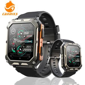 Calculateurs Canmixs Smart Watch IP68 Femmes imperméables Smartwatch For Men Calculator Bluetooth Call Sport Watches Android iOS Fitness Tracker