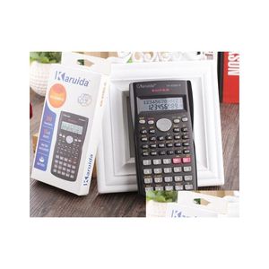 Calculatrices En gros Étudiant de poche Calculateur scientifique 2 Ligne Affichage 82Ms Portable Mtifonctionnel pour l'enseignement des mathématiques Drop Otau3