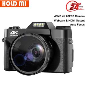 Camcorders Digital Camera 48MP 4K Vlogging for YouTube 60FPS Auto Focus 16X Zoom Video Camcorder Recording 230830