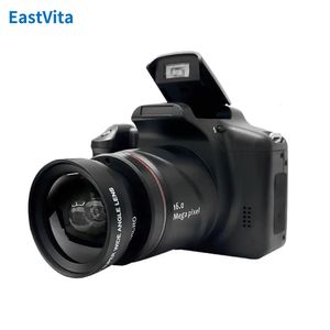 Videocámaras Cámaras digitales con pantalla de 24 pulgadas Lente gran angular Cámara de video con zoom 16X para estudiantes Principiantes Pographer profesional 231006