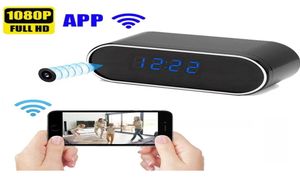 Caméscopes HD 1080P horloge WiFi caméra Mini IP P2P caméra de Surveillance infrarouge Vision nocturne alarme mouvement à distance CCTV caché TF car3710959