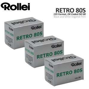 Caméra 110rolls Rollei Retro 80s 135 Film négatif noir et blanc 35 mm Kodak Camera Film 36 Expositions (date d'expiration: janvier 2025)