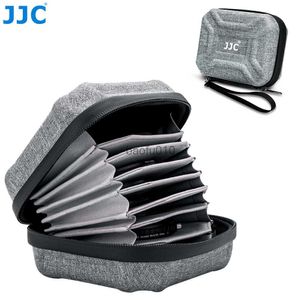 Accesorios de bolsas de cámara JJC 10 Bolsa de filtro de lente de tragamonedas con bolsillo de bolsillo interno ND UV Cpl Filtro Billet de almacenamiento 45-95 mm 95/82/77/72/67/49 mm HKD230817