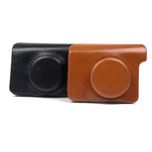 Caméra pour Fujifilm Instax Wide300 Caméra instantanée CAME QUALIATION PU Cuir de transport en cuir antique Sac de photographie Couverture de protection