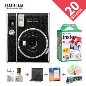 Camera fujifilm authentine instax mini 40 films caméra cochoute nouveau nouvelle photo instantanée couleur noire couleur