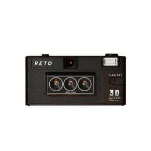 Caméra Reto 3D Film Camera 135 Film RETO3D RETO3D Stéréoscopique Caméra Pointandshoot avec appareil photo Flash Nondisposable