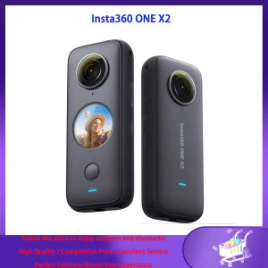 Caméras Action Caméra Insta360 One X2 Imperpose 4MGO Extreme Professional Motion Camera stable Flow State Insta360 go2 Camera
