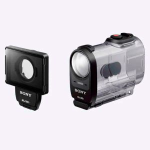 Cámaras Akaddx1k Sony Dive Door para FDRX1000 Case Akaddx1K Accesorios de cámaras de acción de carcasa de lente plana