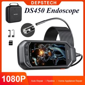 Caméras Depstech Endoscope 1080p HD Double Lens Inspection Camera 4.5 