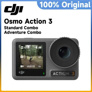 Cameras DJI Osmo Action 3 Combo 4K / 120fps Superwide Fov QuickRelease Vertical Mount 4K HDR VIDEO 16M APPARE-CAMÉRIE IMPHARGE